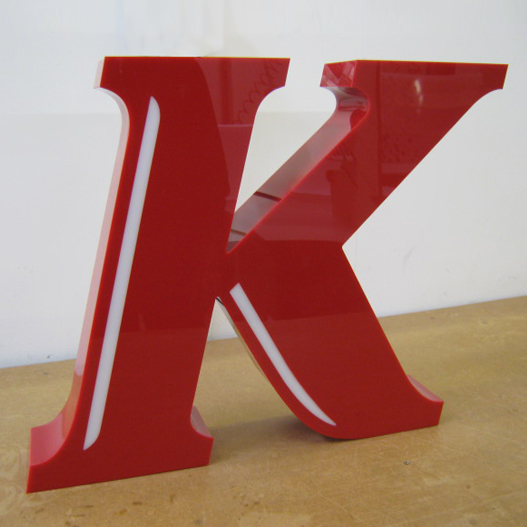 3D Acrylic office logo